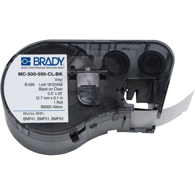 BRADY MC-500-595-CL-BK