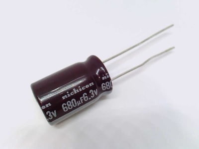 NICHICON UPM0J681MPD6TD
