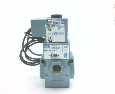 MAC VALVES INC 55B-22-PI-111CC