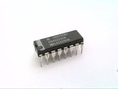 NATIONAL SEMICONDUCTOR CD4522BCN