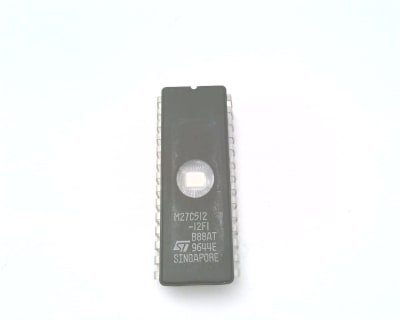 ST MICRO M27C512-12F1