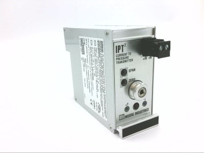 MOORE INDUSTRIES IPT2/4-20MA/3-15PSIG/20PSI-FA8-DIN