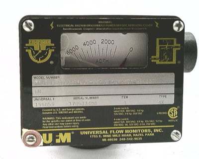 UNIVERSAL FLOW MONITORS MN-ESF6000ACFH-12-25P.6T70-A53XR-2400D