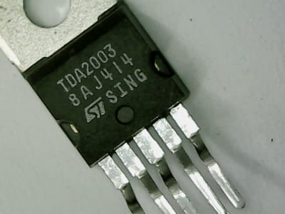 ST MICRO TDA2003V
