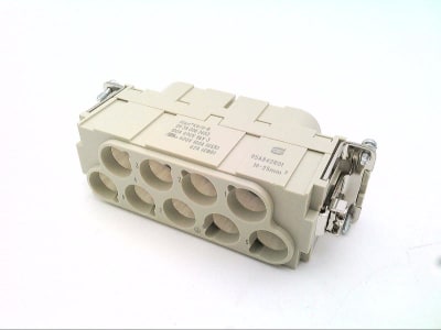 HARTING HAN K 8/0 POS. M INSERT 100 AMP. 10-25MM