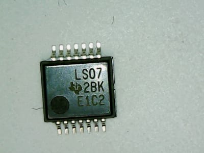 TEXAS INSTRUMENTS SEMI SN74LS07DBR