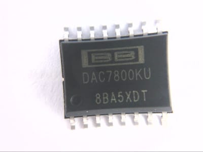 TEXAS INSTRUMENTS SEMI DAC7800KU