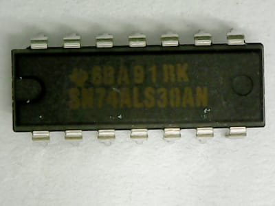 TEXAS INSTRUMENTS SEMI SN74ALS30AN