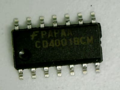 ON SEMICONDUCTOR CD4001BCM