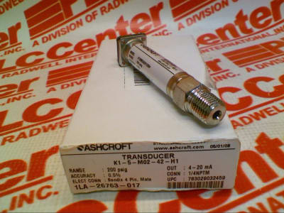 ASHCROFT K15M0242H1200#