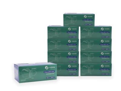 YUDON DISPOSABLE FACE MASK - 10 BOXES OF 50