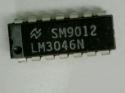 NATIONAL SEMICONDUCTOR LM3046N