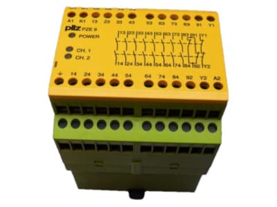 PILZ PZE 9 24VAC 8N/O 1N/C