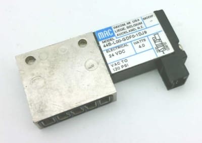 MAC VALVES INC 44B-L00-GDF0-1DJ9