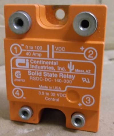 INVENSYS RSDC-DC-140-000