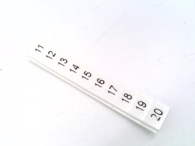 PHOENIX CONTACT ZBF 3,5,QR:FORTL.ZAHLEN 11-20