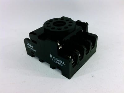 RADWELL VERIFIED SUBSTITUTE 1053PDT10A24VAC-SUB-SOCKET