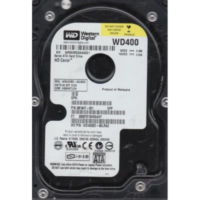 WESTERN DIGITAL WD400BD-60LRA0