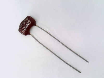 CORNELL DUBILIER CM05ED470JO3