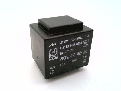 HAHN ELEKTROBAU BV EI 305 2053