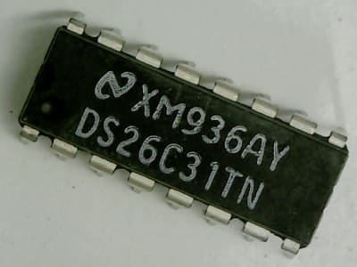 TEXAS INSTRUMENTS SEMI DS26C31TN/NOPB