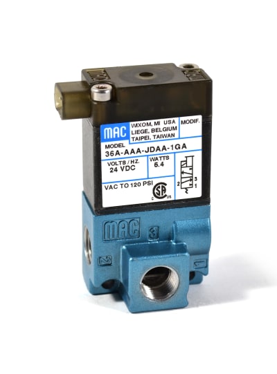 MAC VALVES INC 36A-AAA-JDA0-1KJ