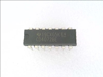 TEXAS INSTRUMENTS SEMI CD4072BE