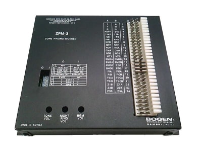 BOGEN COMMUNICATION ZPM3