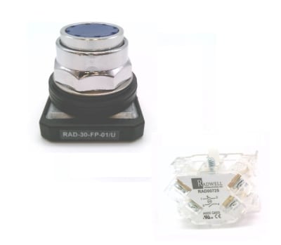 RADWELL VERIFIED SUBSTITUTE CR104PBG00L1-SUB (1NO/1NC)