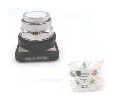 RADWELL VERIFIED SUBSTITUTE CR104PBG00W1-SUB (1NO/1NC)