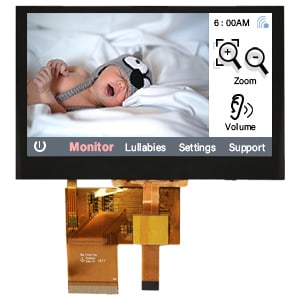 NEWHAVEN DISPLAY NHD-4.3-480272EF-ASXN#-CTP