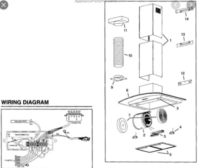BROAN NUTONE S99526985