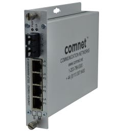 COMNET CCN-CNFE4+1SMSM2POE/SC