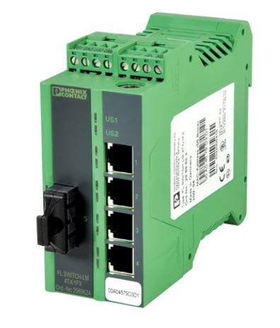 PHOENIX CONTACT FL SWITCH LM 4TX/1FX SM ST-E