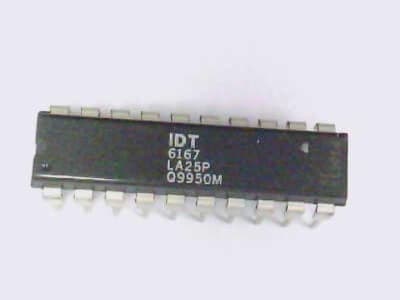 INTEGRATED DEVICE TECHNOLOGY IDT6167LA25P