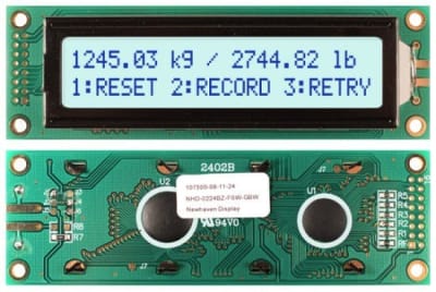 NEWHAVEN DISPLAY NHD-0224BZ-FSW-GBW