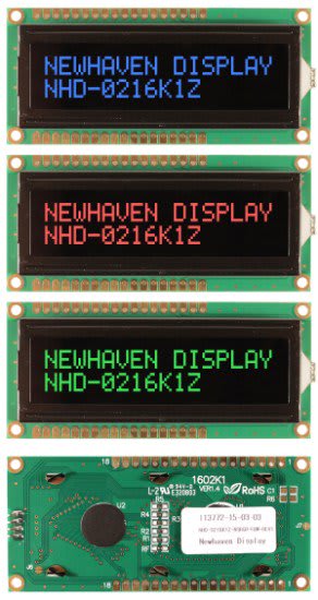 NEWHAVEN DISPLAY NHD-0216K1Z-NSRGB-FBW-REV1