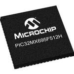 MICROCHIP TECHNOLOGY INC PIC32MX695F512H-80I/MR