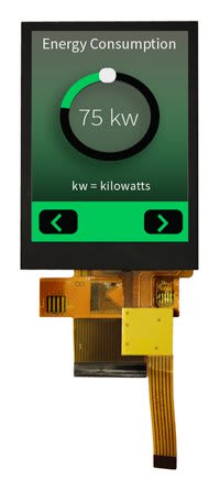 NEWHAVEN DISPLAY NHD-2.8-240320AF-CSXP-FCTP