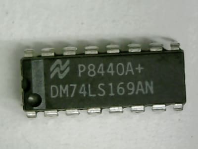 NATIONAL SEMICONDUCTOR DM74LS169AN