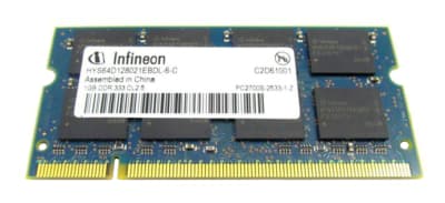 INFINEON HYS64D128021EBDL-6-D