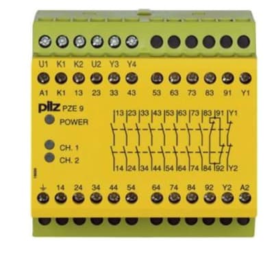 PILZ PZE9-230VAC-8N/O-1N/C