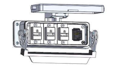 MENCOM D-3USB-AFAF-RJ45-24