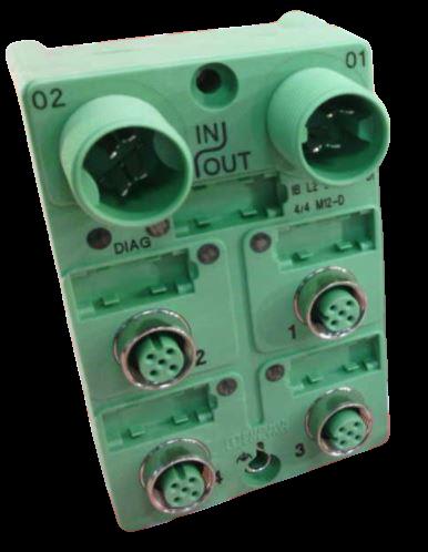 PHOENIX CONTACT IB-L2-BOX-24-DI-4/4-M12-D