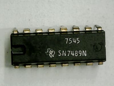 TEXAS INSTRUMENTS SEMI SN7489N