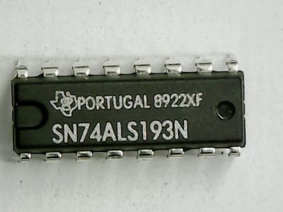 TEXAS INSTRUMENTS SEMI SN74ALS193N