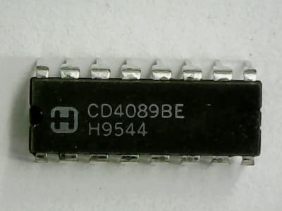 HARRIS SEMI CD4089BE