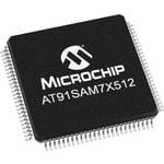 MICROCHIP TECHNOLOGY INC AT91SAM7X512B-AUR