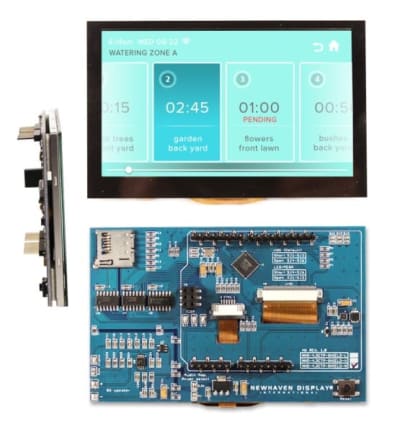 NEWHAVEN DISPLAY NHD-4.3CTP-SHIELD-N