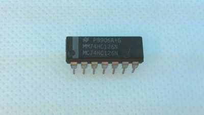 TEXAS INSTRUMENTS SEMI MM74HC126N